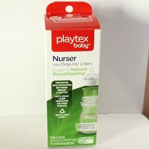 Playtex Nurser Bottle Set With Drop In Liners 4oz